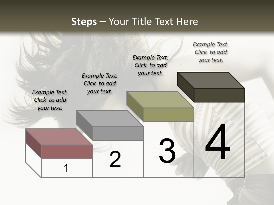 Profile Women Art PowerPoint Template