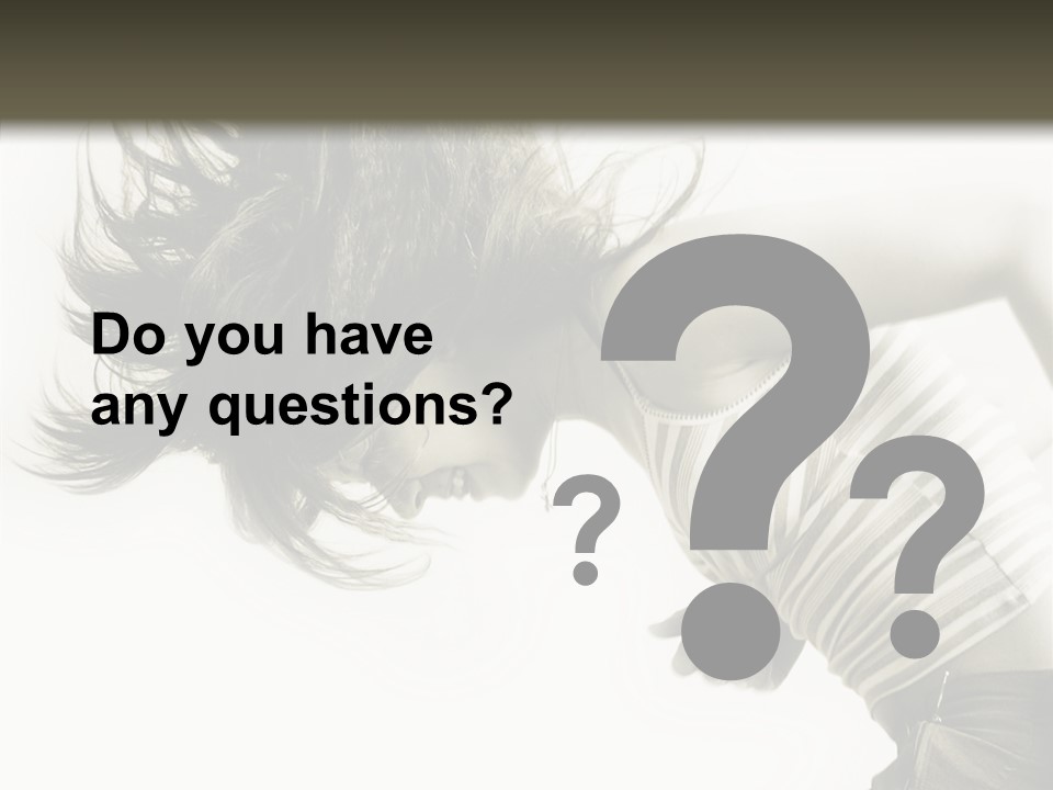 Profile Women Art PowerPoint Template