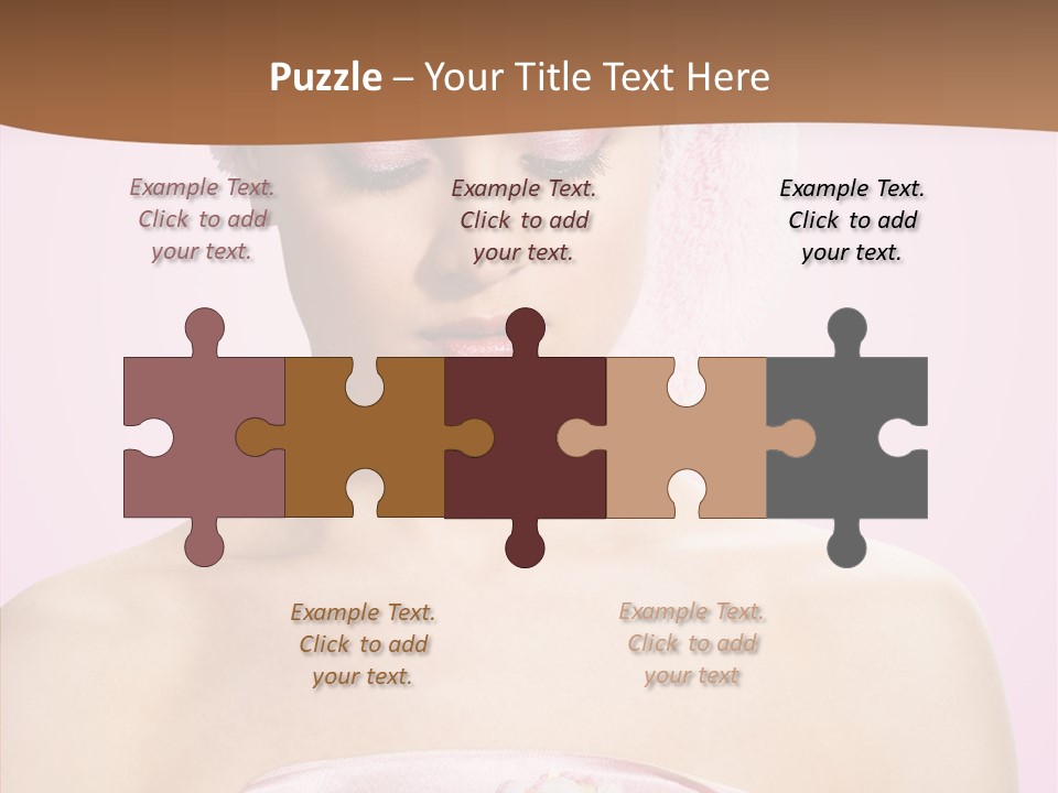 Candle Sauna Hygiene PowerPoint Template