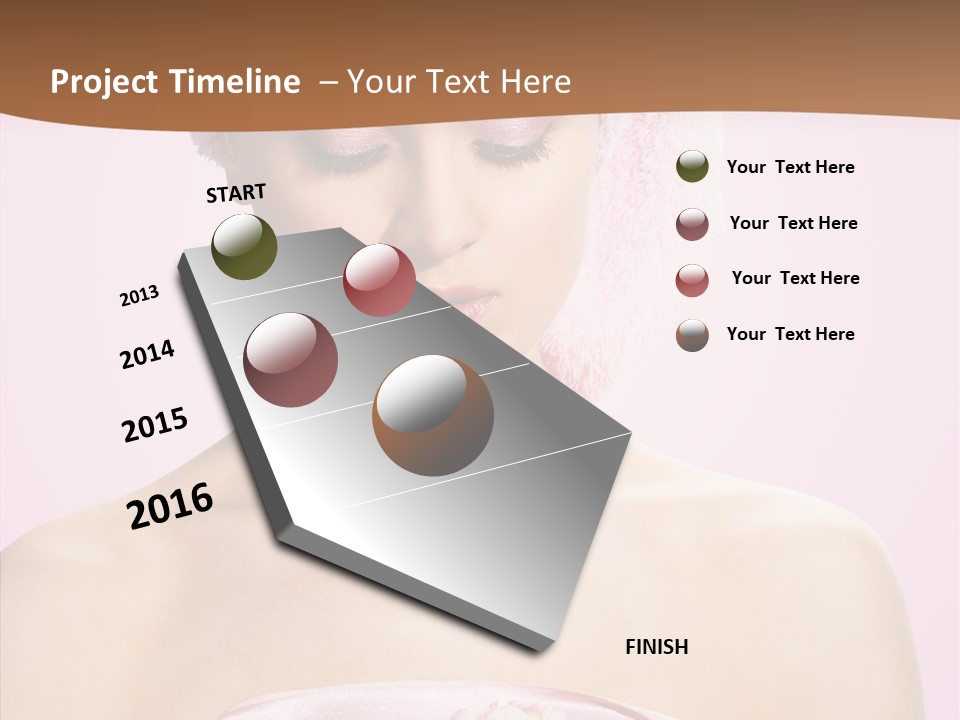 Candle Sauna Hygiene PowerPoint Template