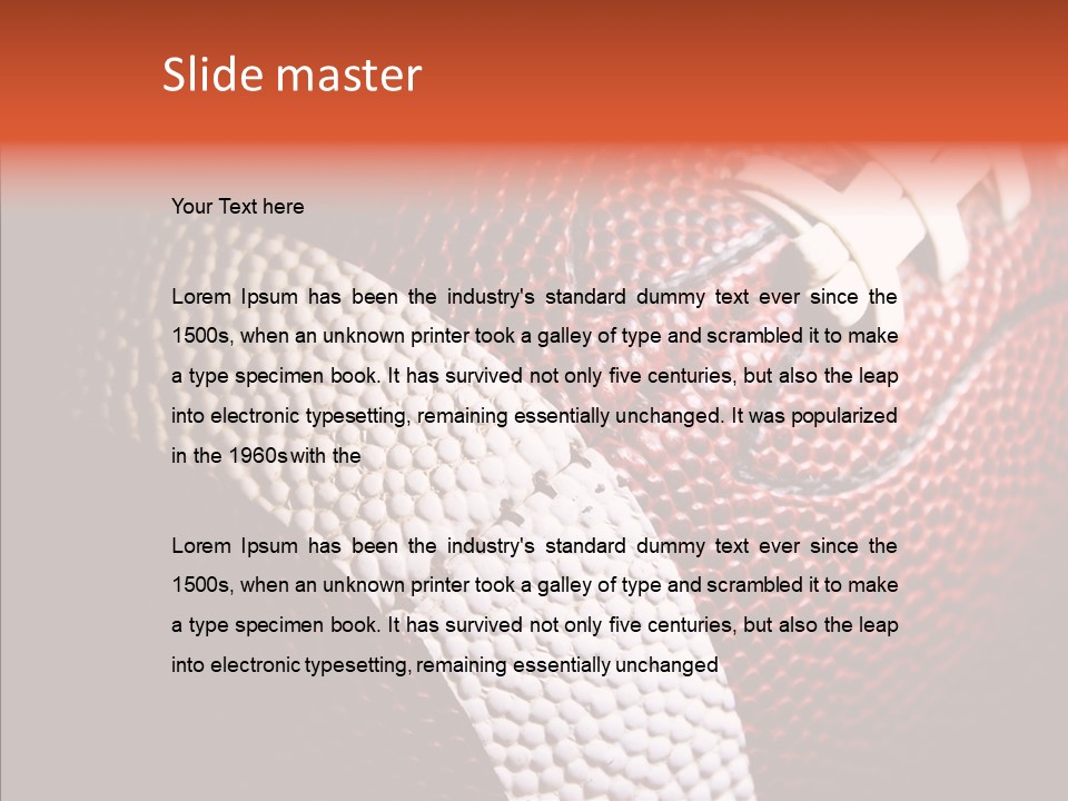 Run Equipment American PowerPoint Template