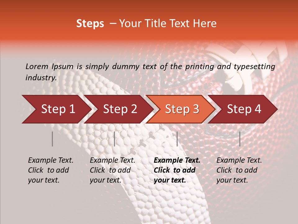 Run Equipment American PowerPoint Template