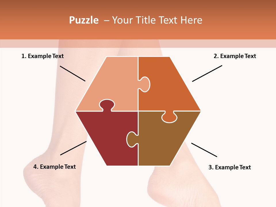 Young Alluring Skin PowerPoint Template