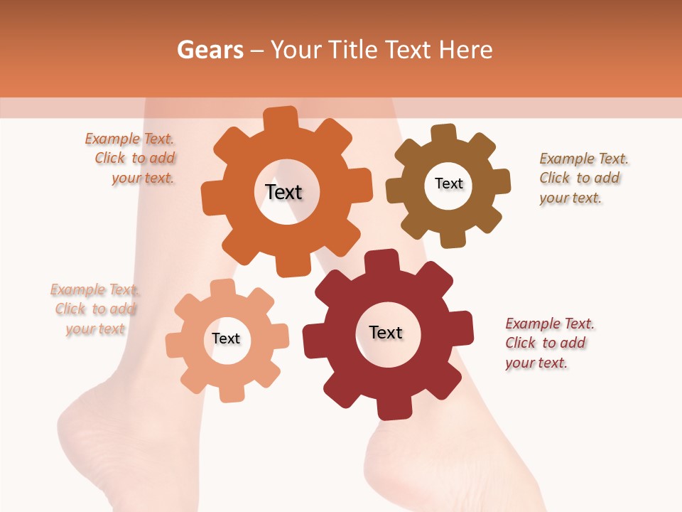 Young Alluring Skin PowerPoint Template