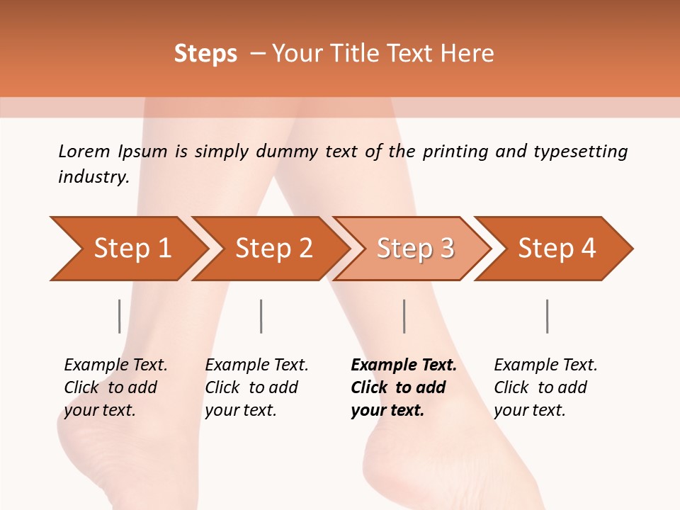 Young Alluring Skin PowerPoint Template