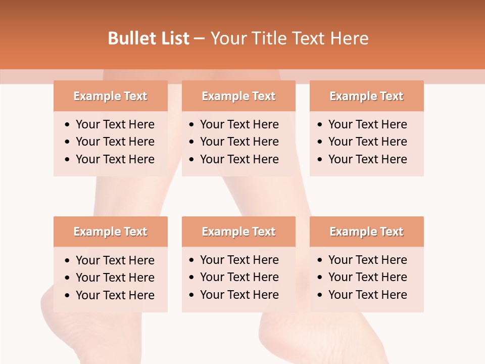 Young Alluring Skin PowerPoint Template