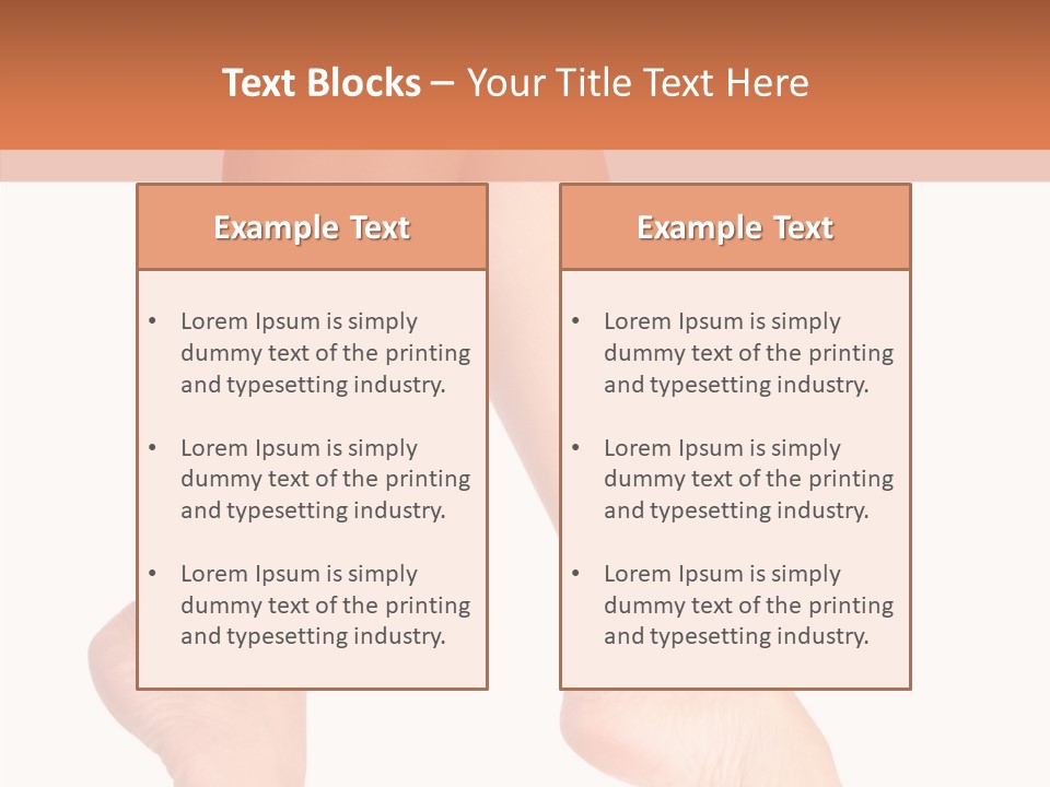 Young Alluring Skin PowerPoint Template