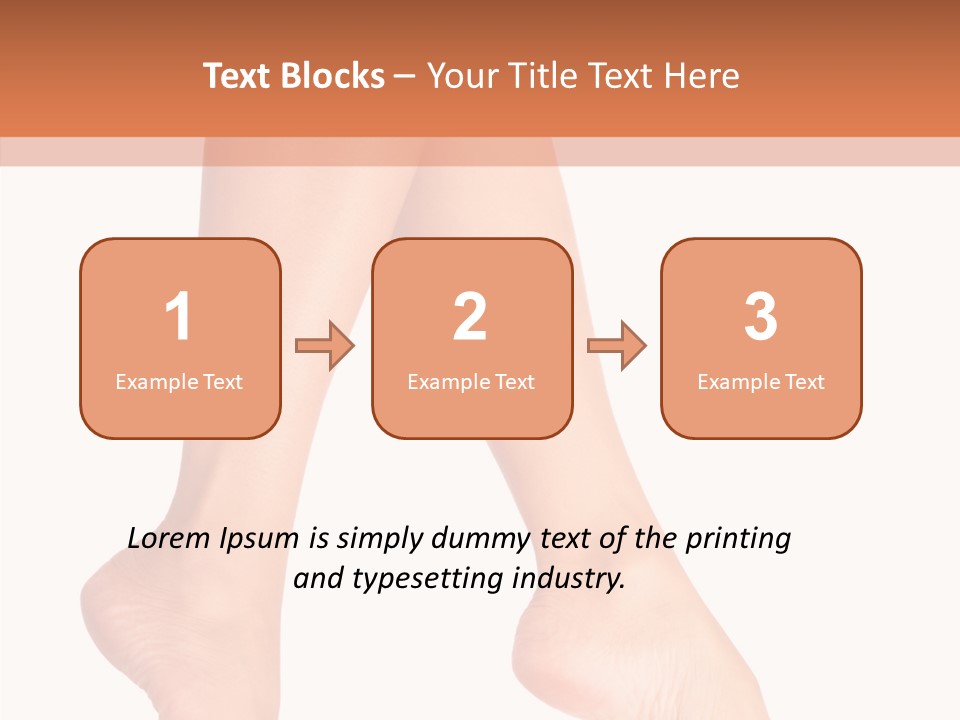 Young Alluring Skin PowerPoint Template