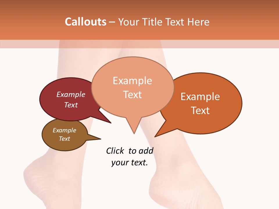 Young Alluring Skin PowerPoint Template