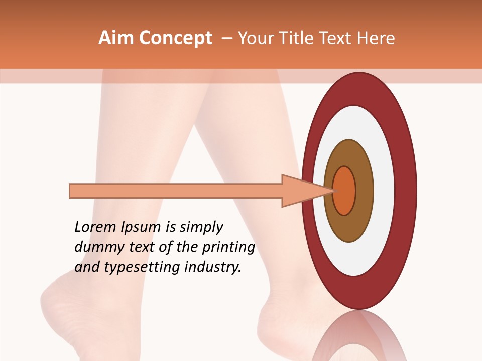 Young Alluring Skin PowerPoint Template