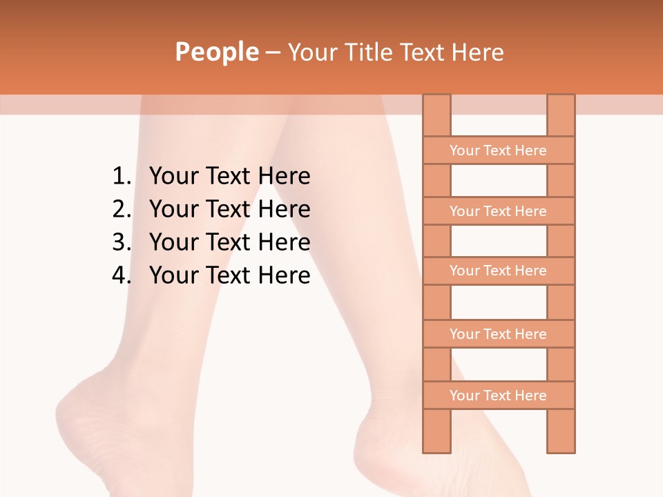 Young Alluring Skin PowerPoint Template
