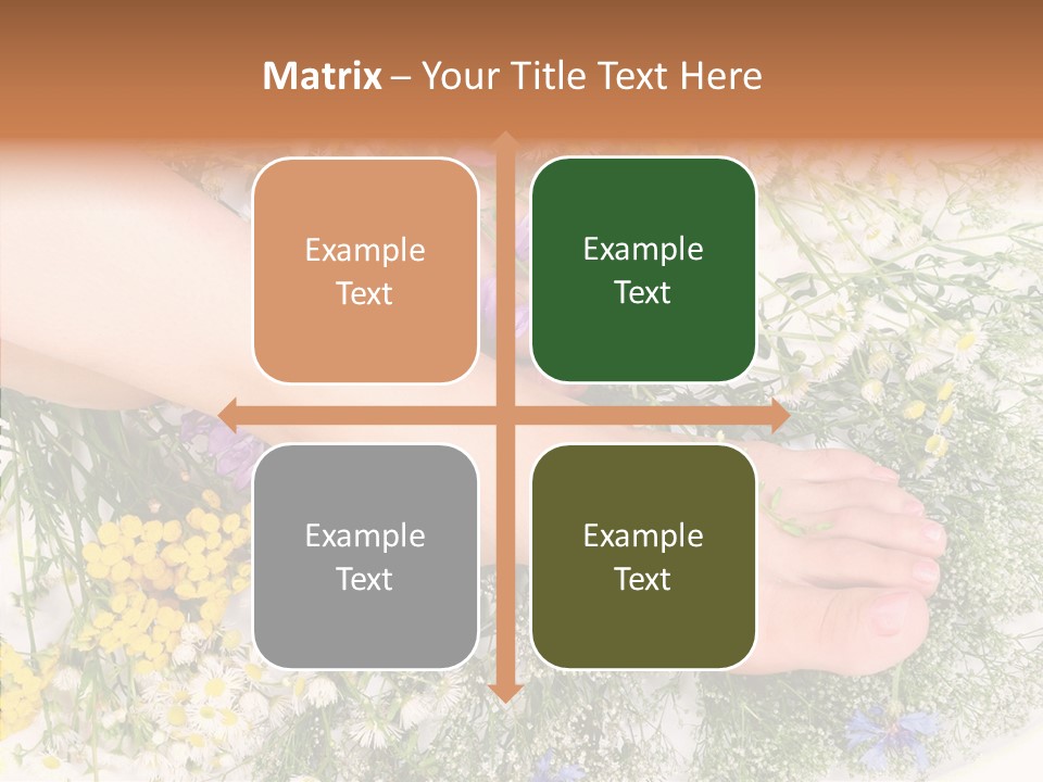 Attractive Stunning Tan PowerPoint Template