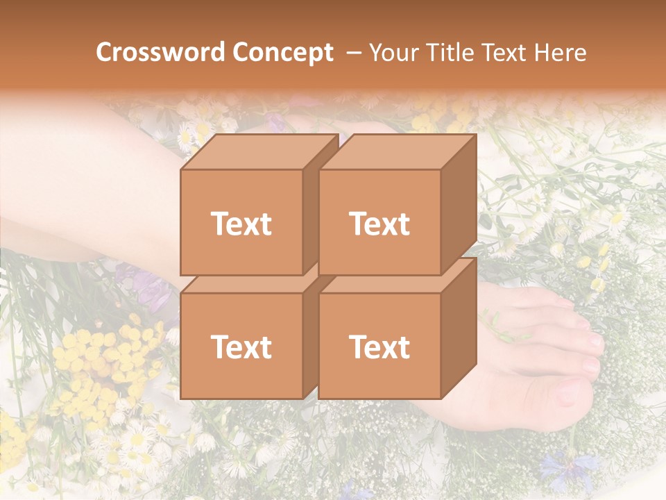 Attractive Stunning Tan PowerPoint Template