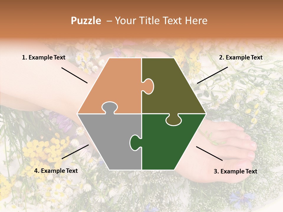 Attractive Stunning Tan PowerPoint Template