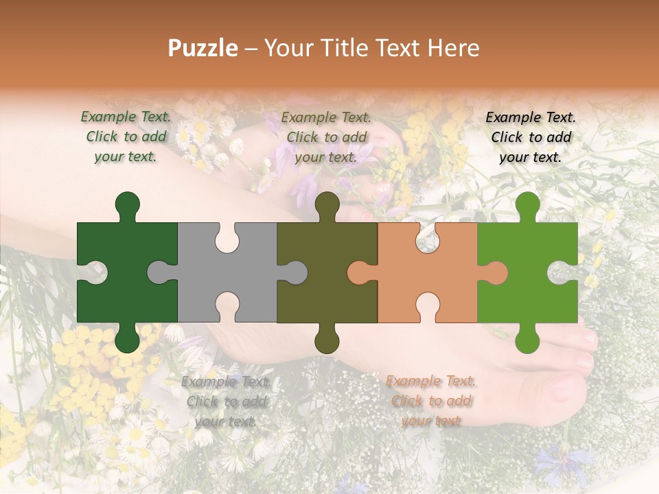 Attractive Stunning Tan PowerPoint Template