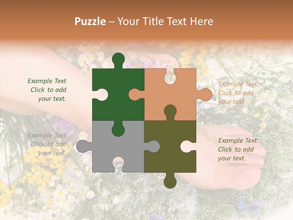 Attractive Stunning Tan PowerPoint Template