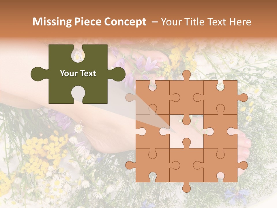 Attractive Stunning Tan PowerPoint Template