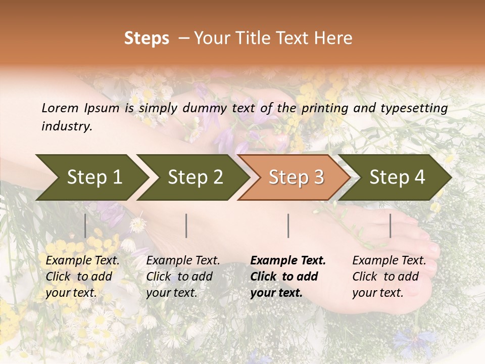 Attractive Stunning Tan PowerPoint Template