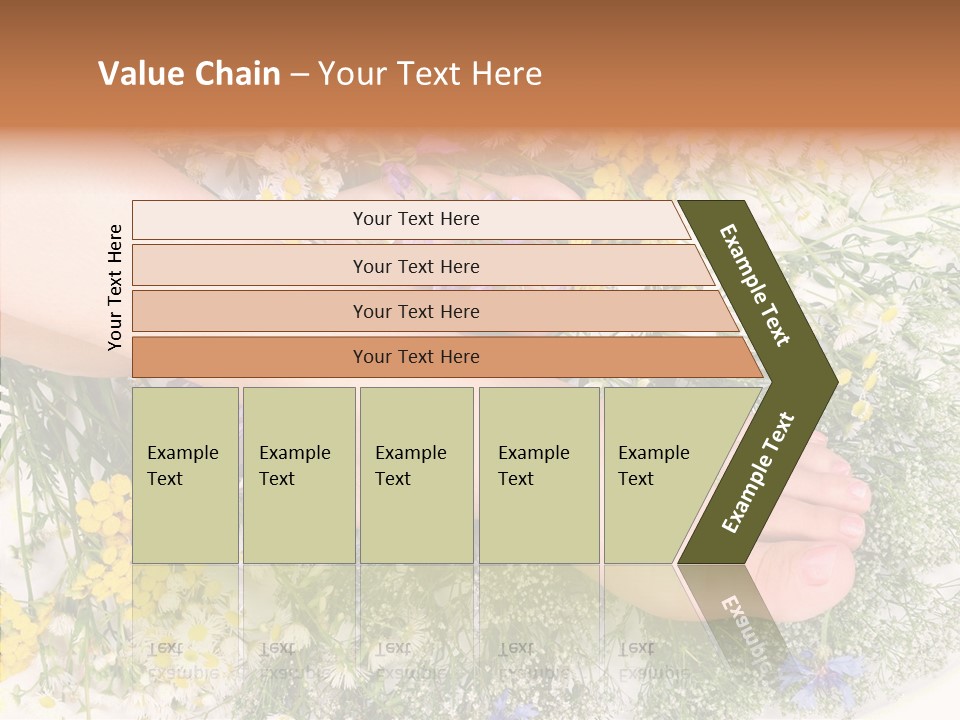 Attractive Stunning Tan PowerPoint Template