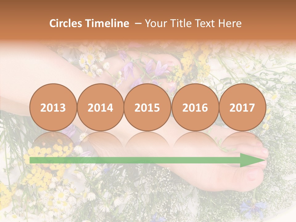 Attractive Stunning Tan PowerPoint Template