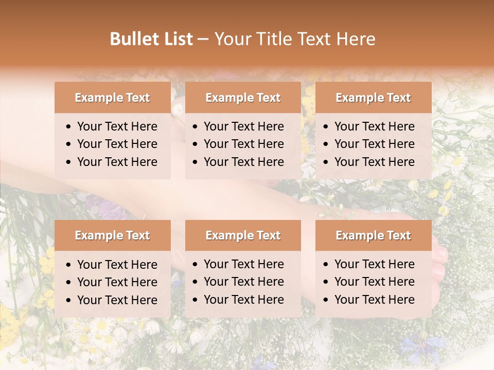 Attractive Stunning Tan PowerPoint Template