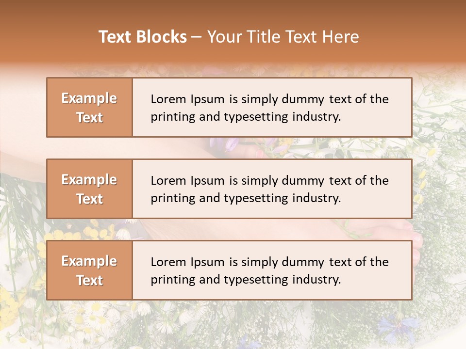 Attractive Stunning Tan PowerPoint Template