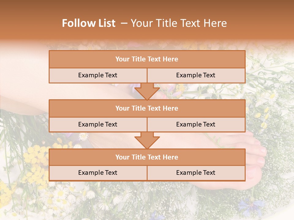 Attractive Stunning Tan PowerPoint Template