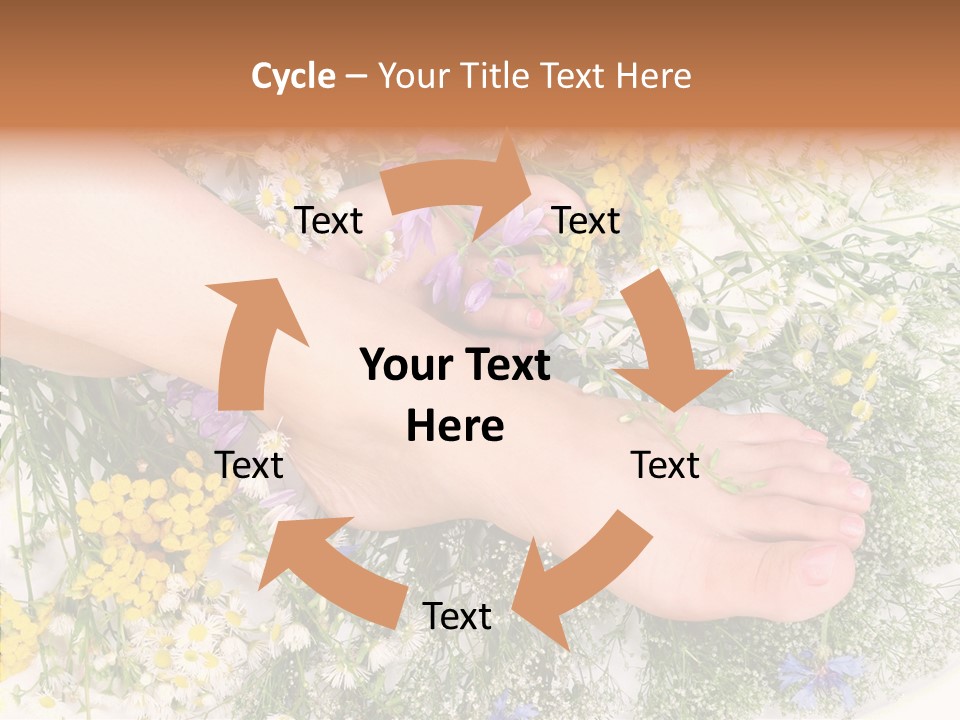 Attractive Stunning Tan PowerPoint Template