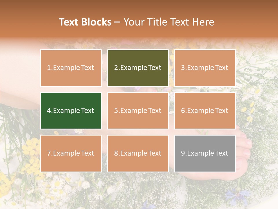 Attractive Stunning Tan PowerPoint Template