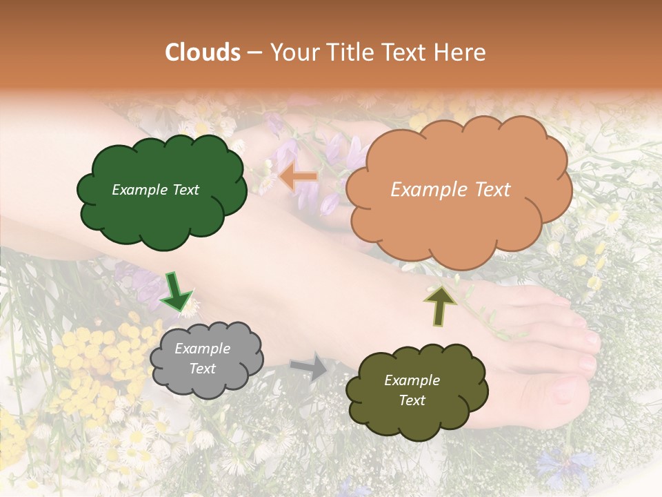Attractive Stunning Tan PowerPoint Template