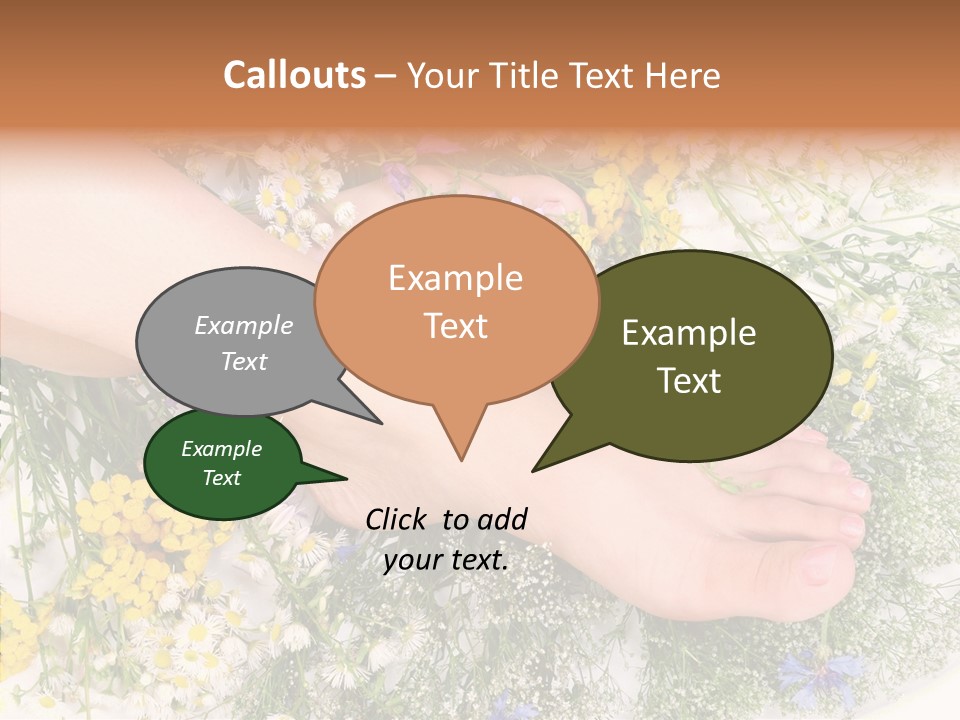 Attractive Stunning Tan PowerPoint Template