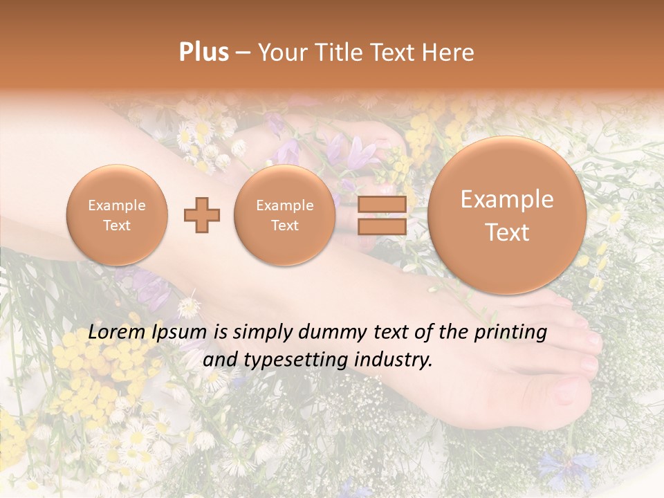 Attractive Stunning Tan PowerPoint Template