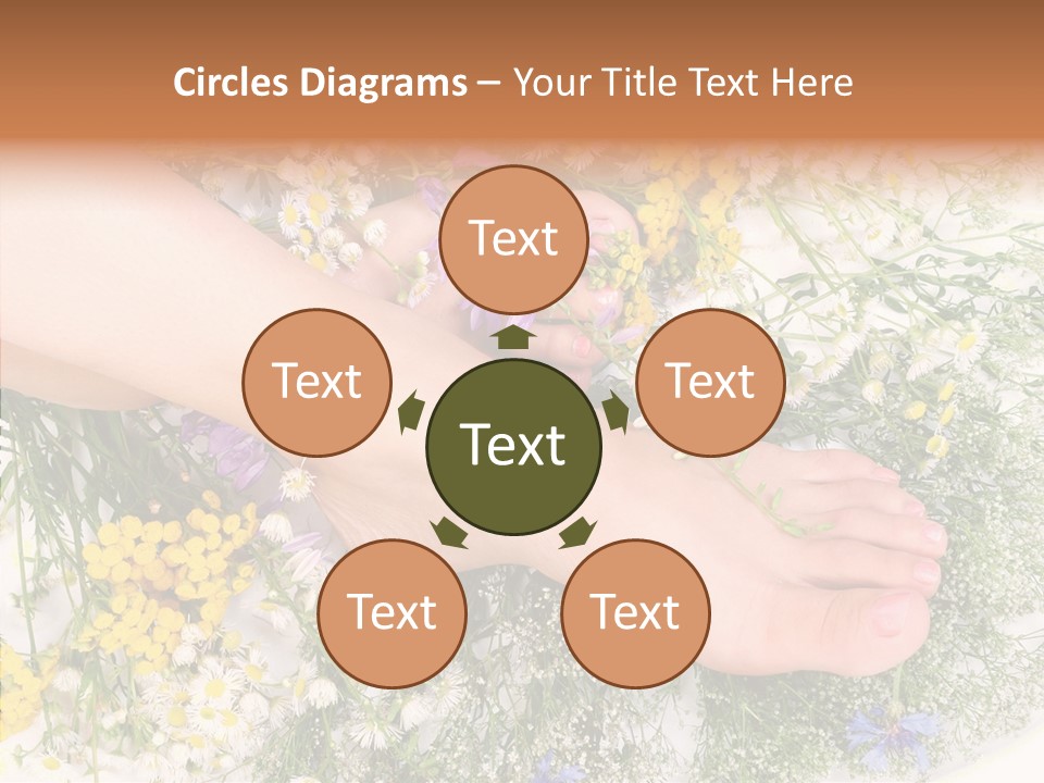 Attractive Stunning Tan PowerPoint Template