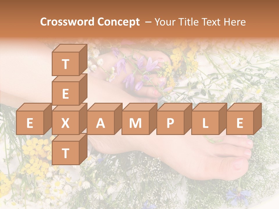 Attractive Stunning Tan PowerPoint Template