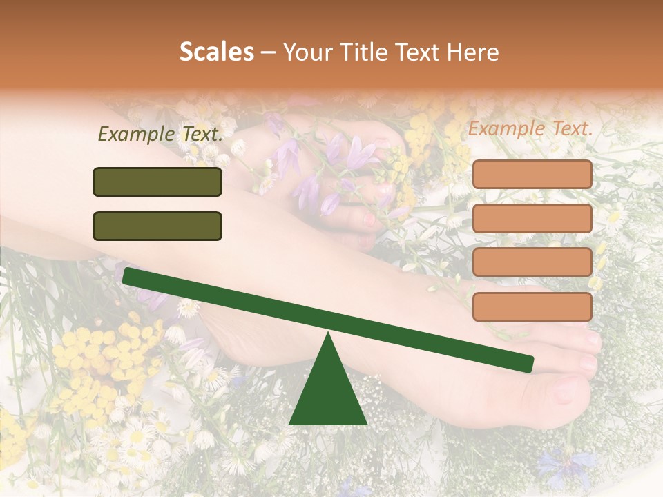 Attractive Stunning Tan PowerPoint Template