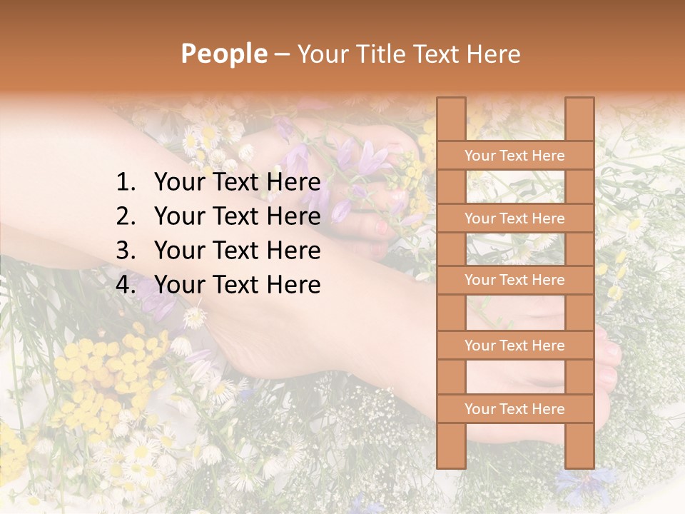Attractive Stunning Tan PowerPoint Template