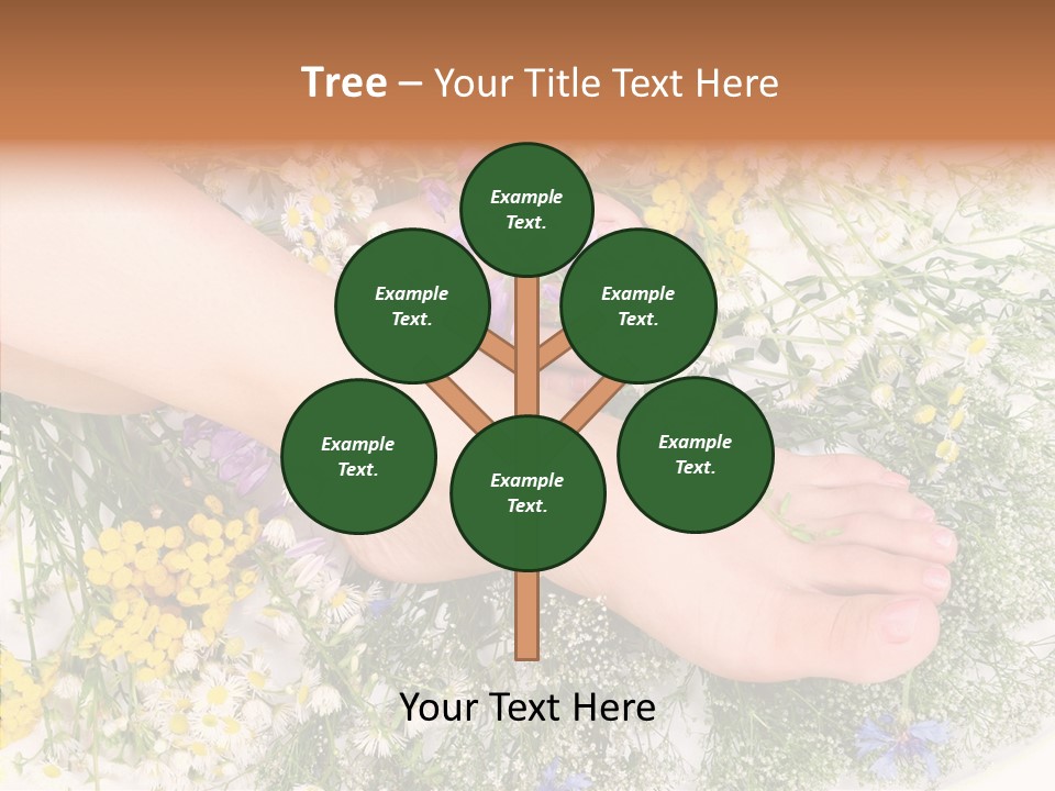 Attractive Stunning Tan PowerPoint Template