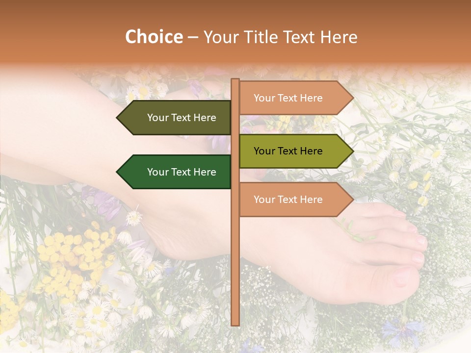 Attractive Stunning Tan PowerPoint Template