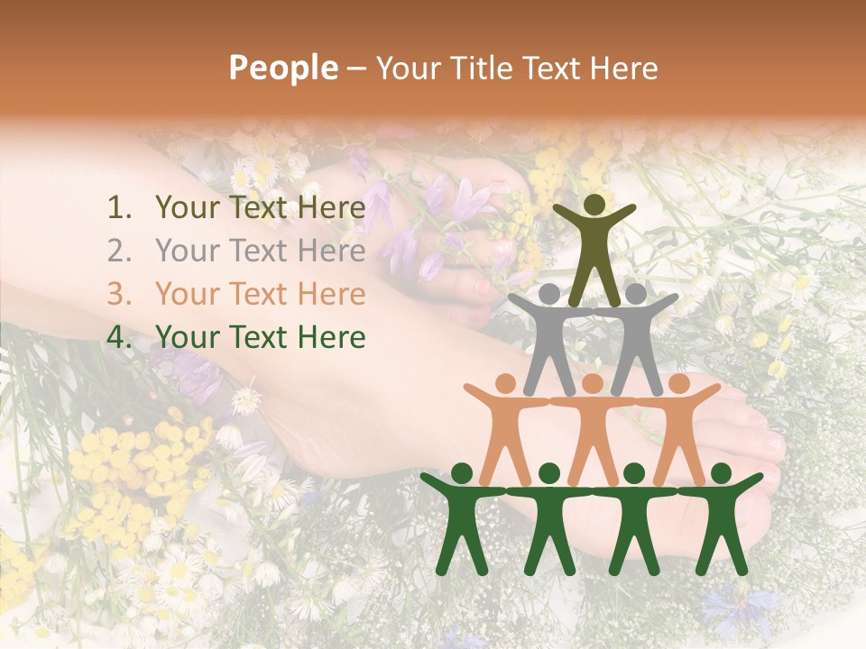 Attractive Stunning Tan PowerPoint Template