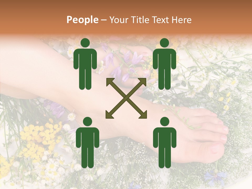 Attractive Stunning Tan PowerPoint Template