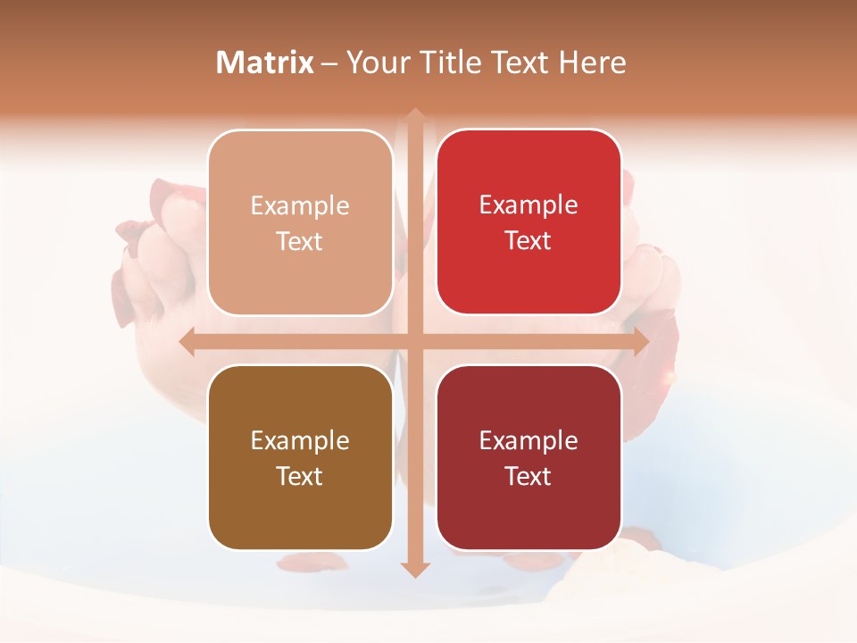 Beauty Healthcare Water PowerPoint Template