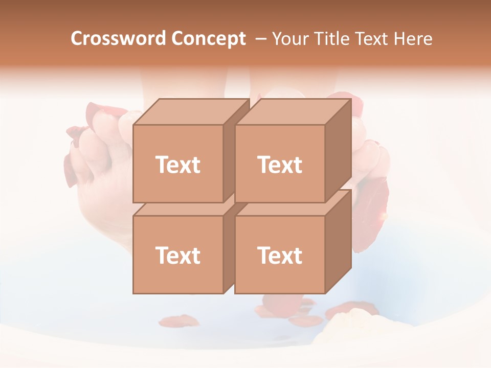 Beauty Healthcare Water PowerPoint Template