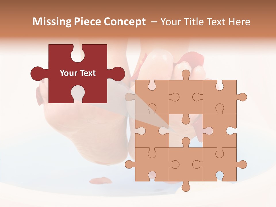 Beauty Healthcare Water PowerPoint Template