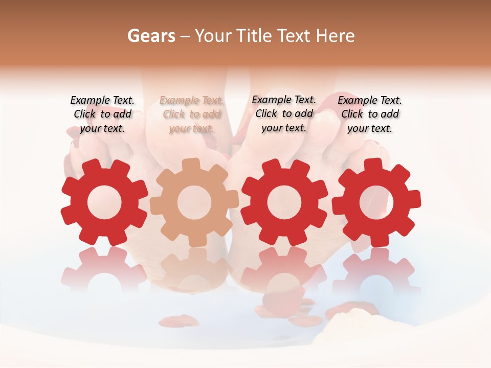 Beauty Healthcare Water PowerPoint Template