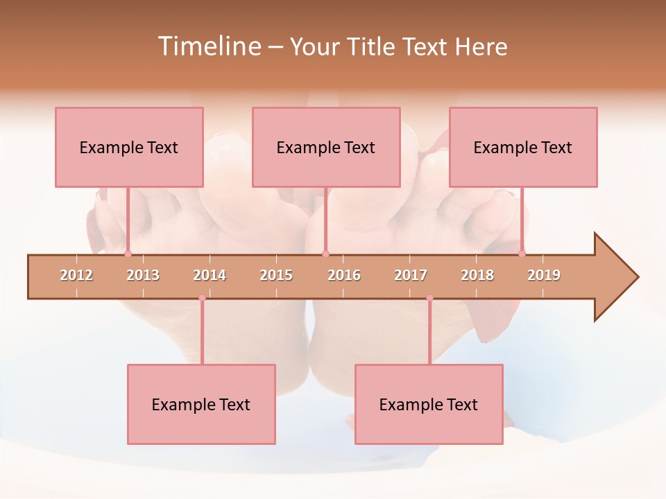 Beauty Healthcare Water PowerPoint Template