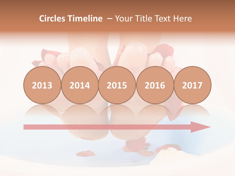 Beauty Healthcare Water PowerPoint Template