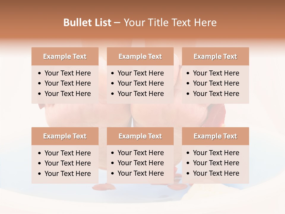 Beauty Healthcare Water PowerPoint Template