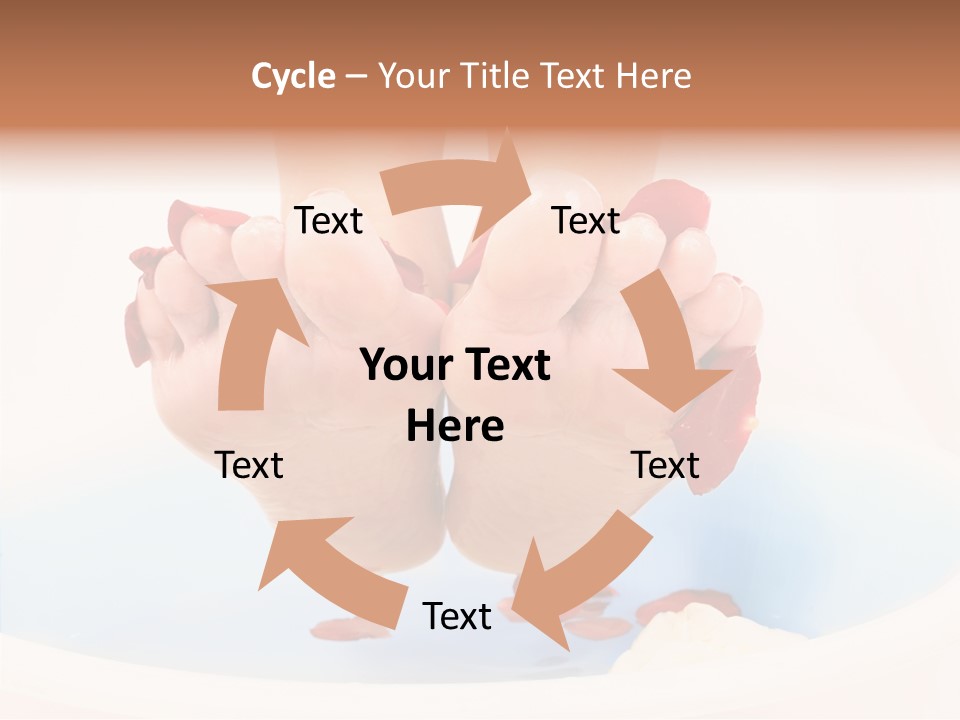 Beauty Healthcare Water PowerPoint Template