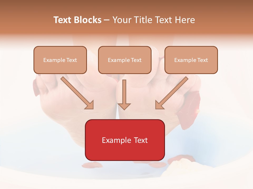 Beauty Healthcare Water PowerPoint Template