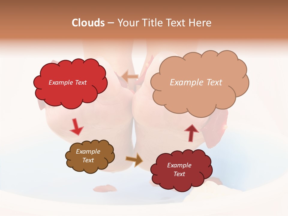 Beauty Healthcare Water PowerPoint Template